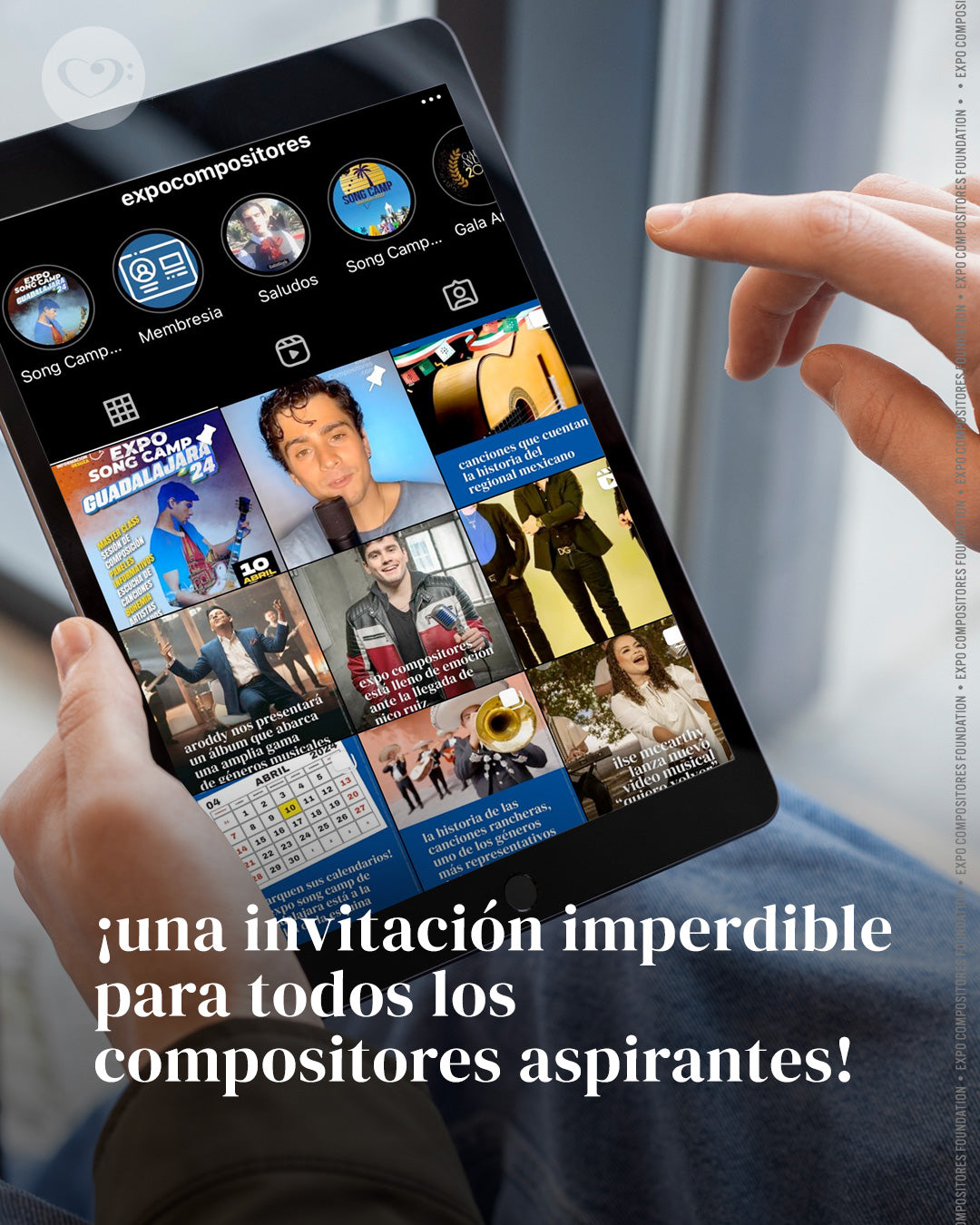 Gran oportunidad para estar cerca de los expertos en la industria musical