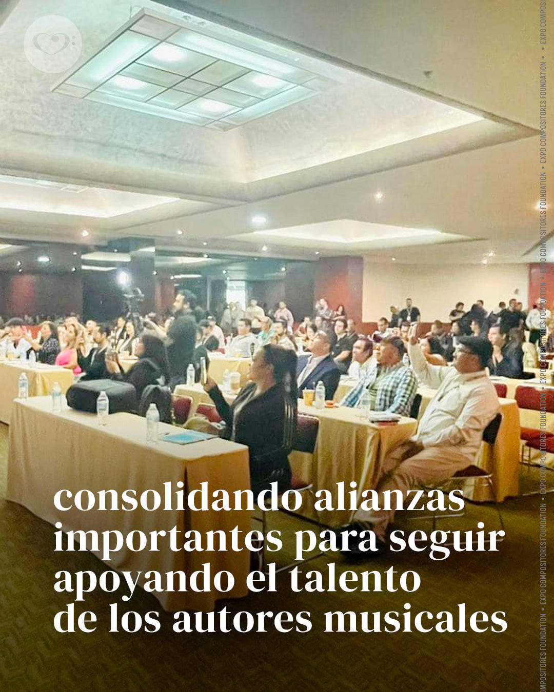 Expo Compositores haciendo todo para crear alianzas en beneficio de los autores
