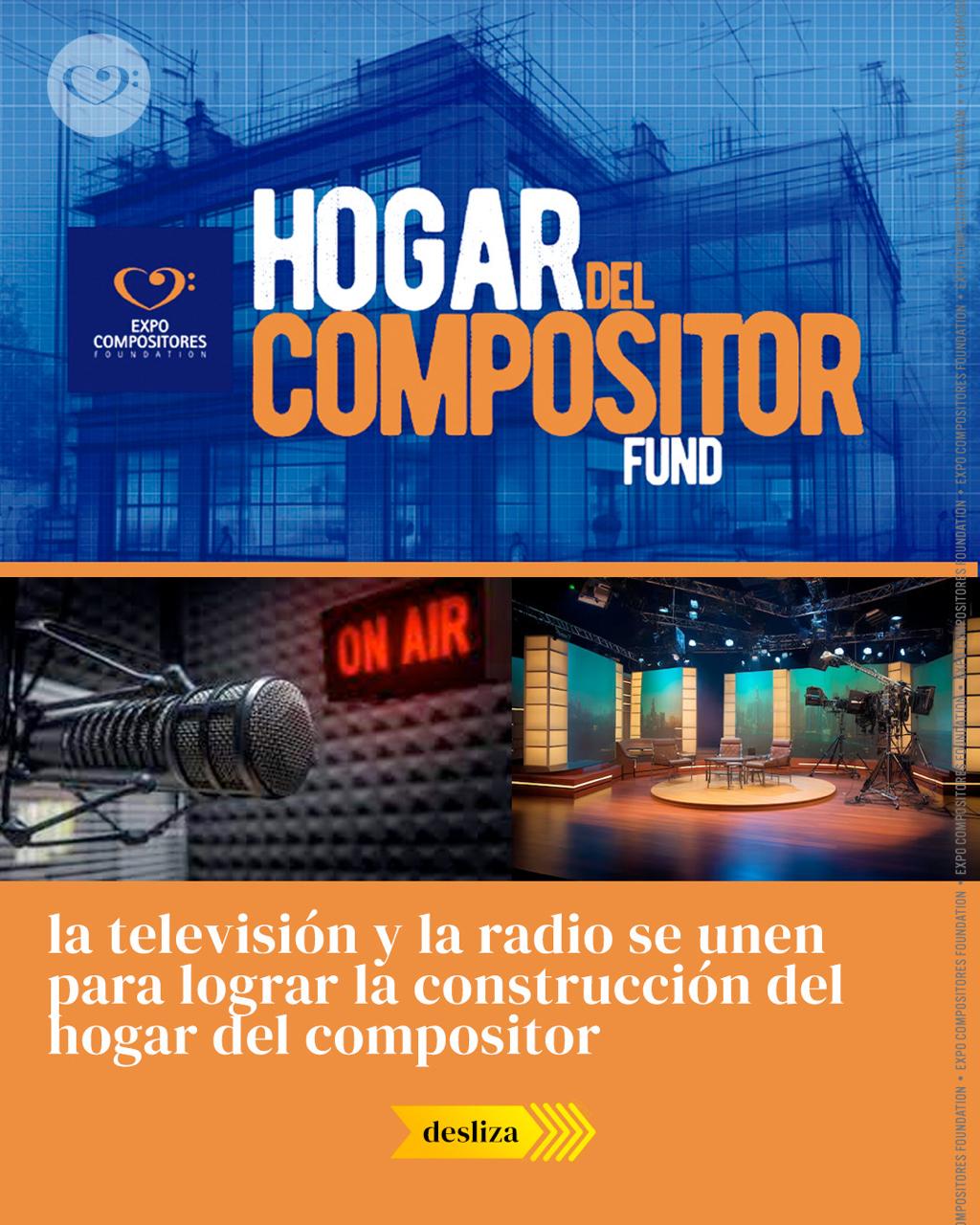 El hogar del compositor une a los medios