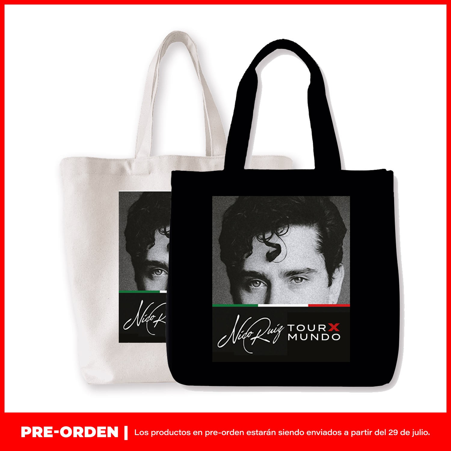 Tote Bag Oficial Nico Ruiz – Edición: TPEM No.1