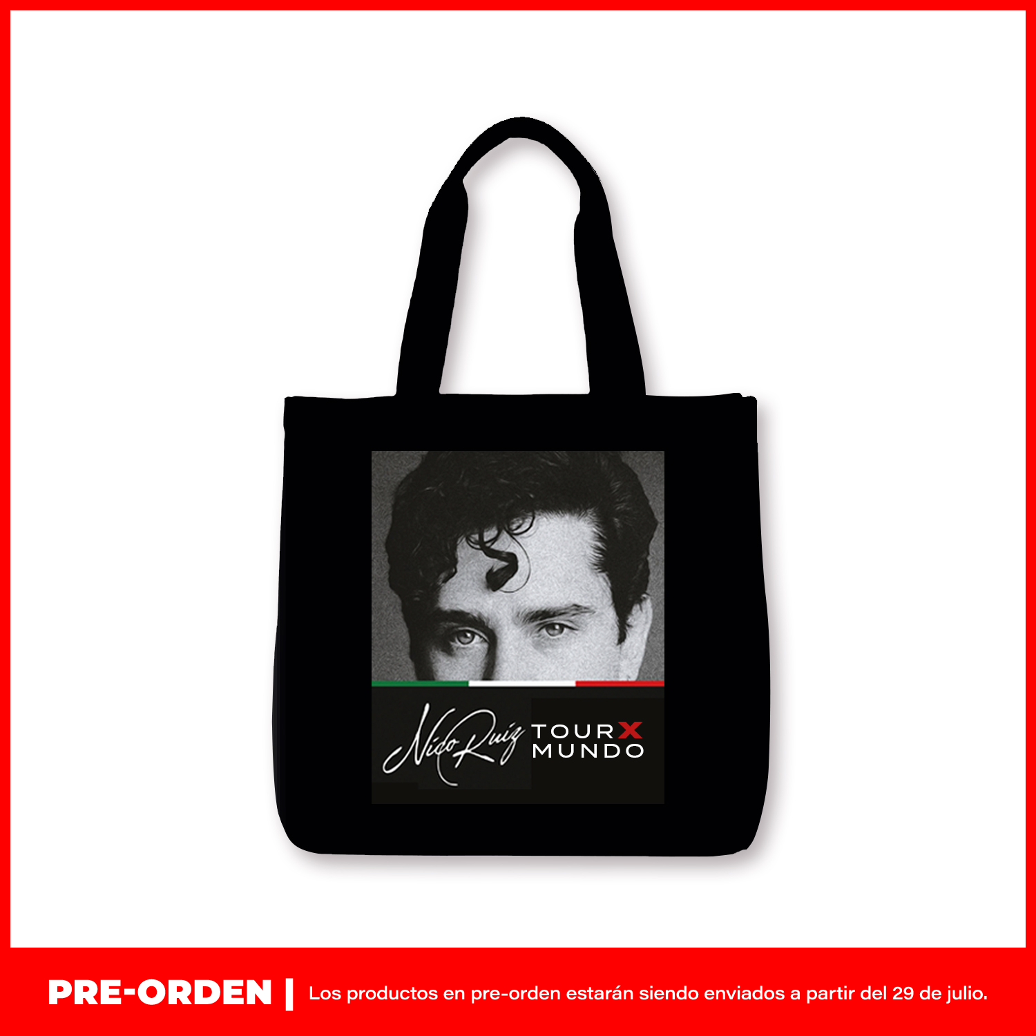 Tote Bag Oficial Nico Ruiz – Edición: TPEM No.1