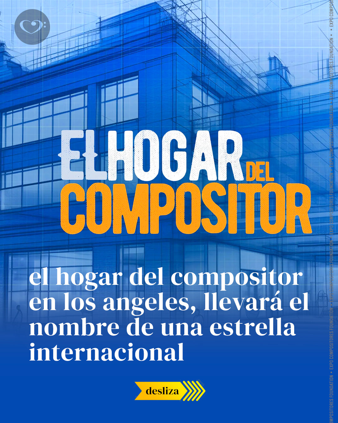El Hogar del Compositor en Los Ángeles lucirá el nombre de una estrella internacional