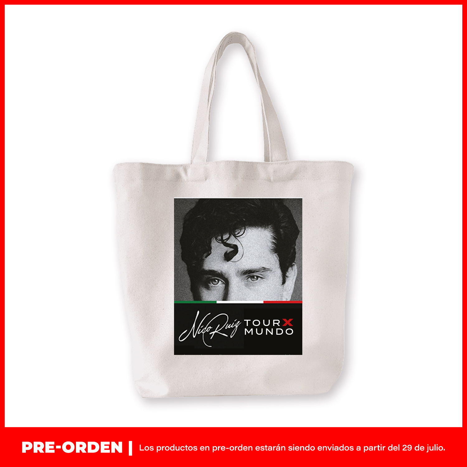 Tote Bag Oficial Nico Ruiz – Edición: TPEM No.1