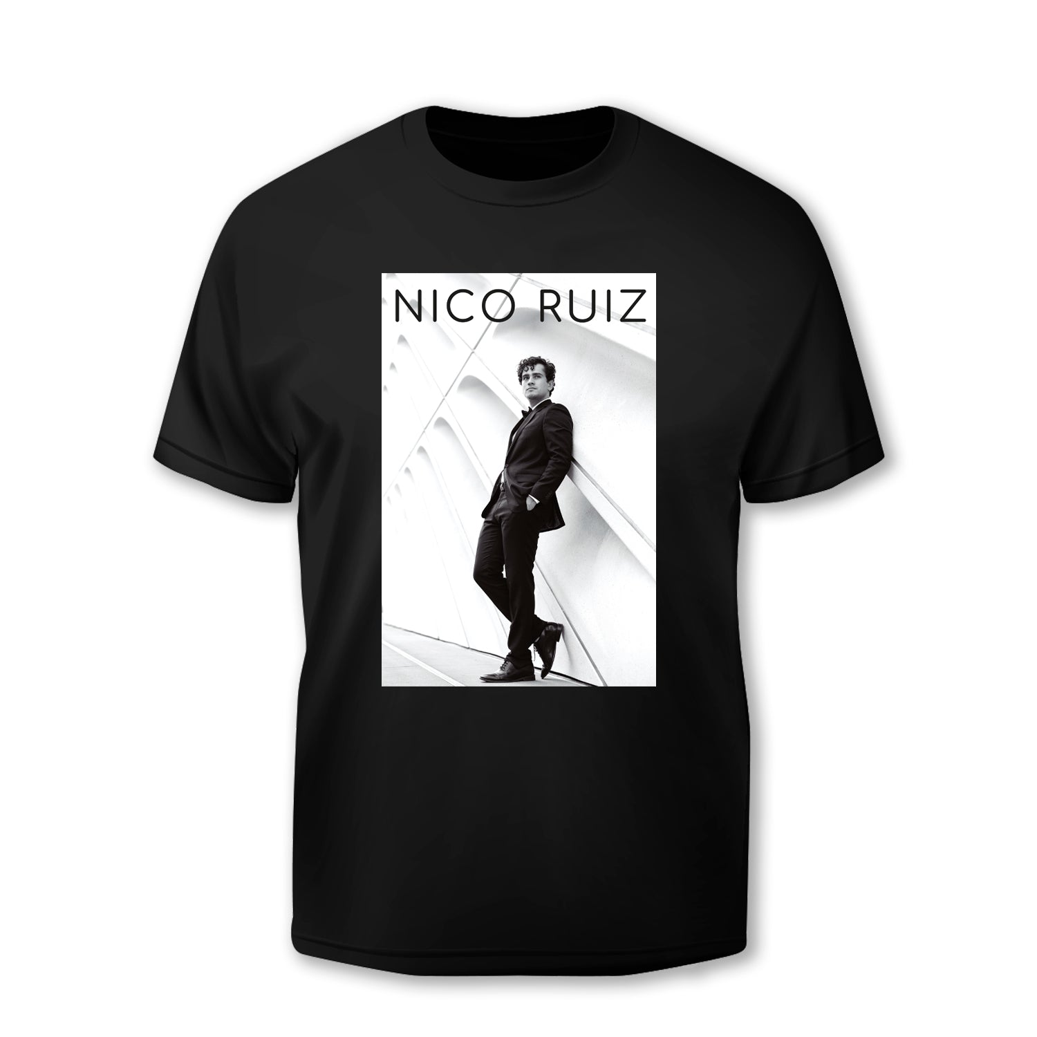 Camiseta Negra Oficial de Nico Ruiz – Edición Foto 3 Exclusiva