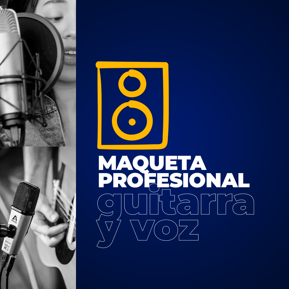 Maqueta Profesional en Guitarra y Voz